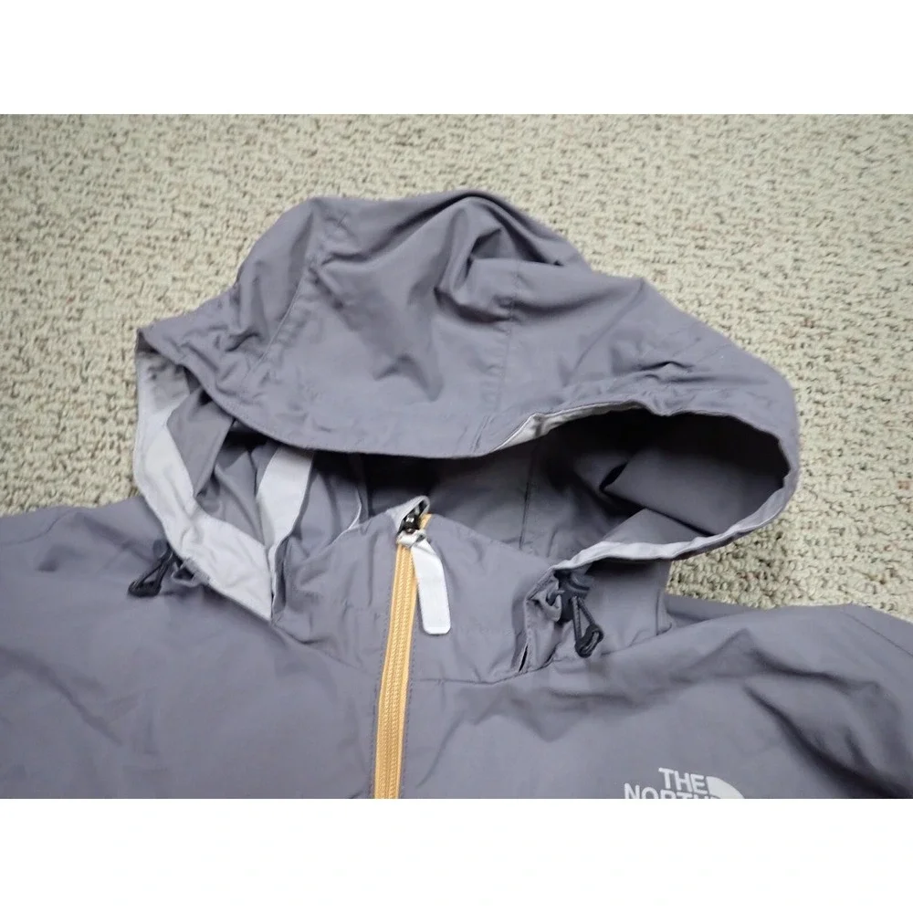 The North Face Hydrenalite Jacket Mens Large Yellow Grey Excellent Windbreaker